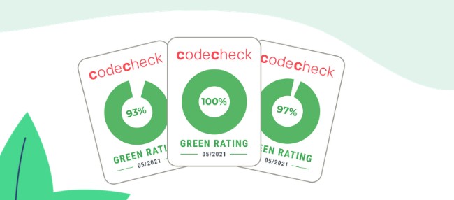 CodeCheck Green Label May 2021