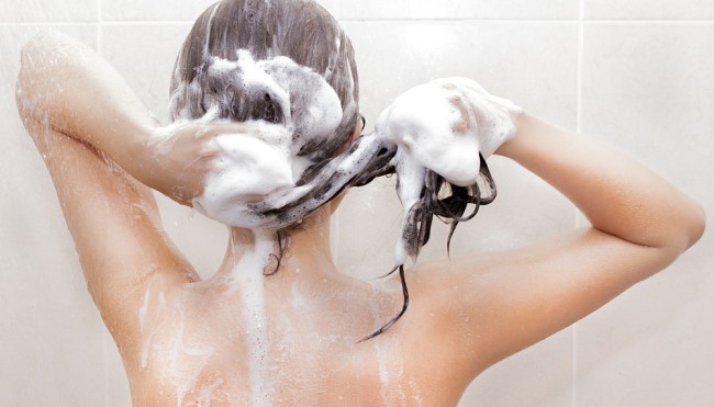 Haare waschen